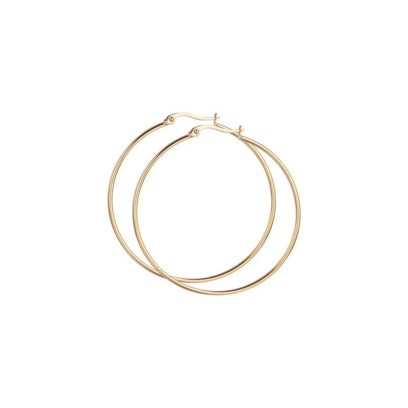 Luca Barra - Orecchini Cerchio Donna - Acciaio - Diametro 54 Mm