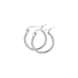Luca Barra - Orecchini Cerchio Donna - Acciaio - Diametro 13 Mm