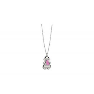 Nanan - Ciondolo Tato'S Baby Orsetto Rosa - Argento 925 - Bambina
