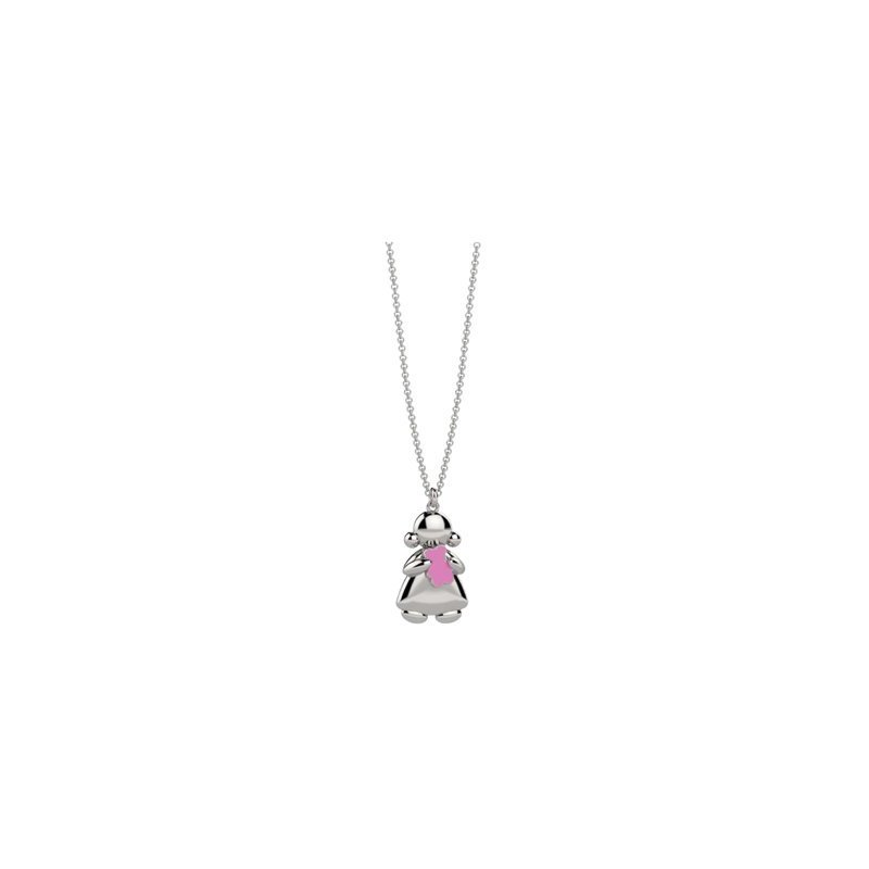 Nanan - Ciondolo Tato'S Baby Orsetto Rosa - Argento 925 - Bambina