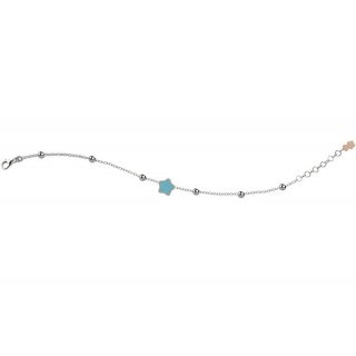 Nanan - Bracciale Stella Turchese - Argento 925 - Donna