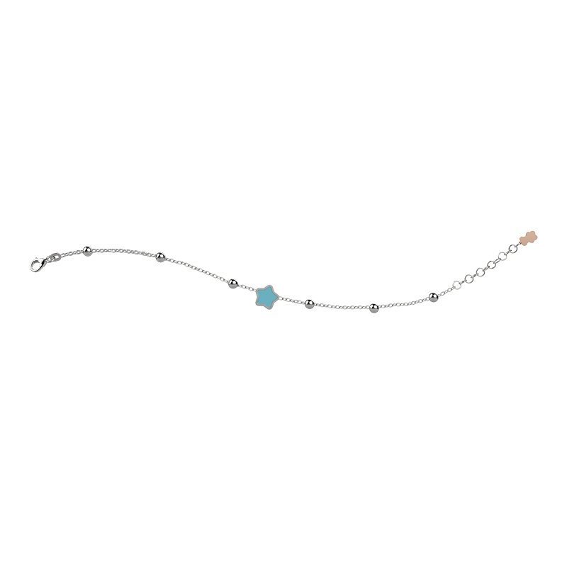 Nanan - Bracciale Stella Turchese - Argento 925 - Donna