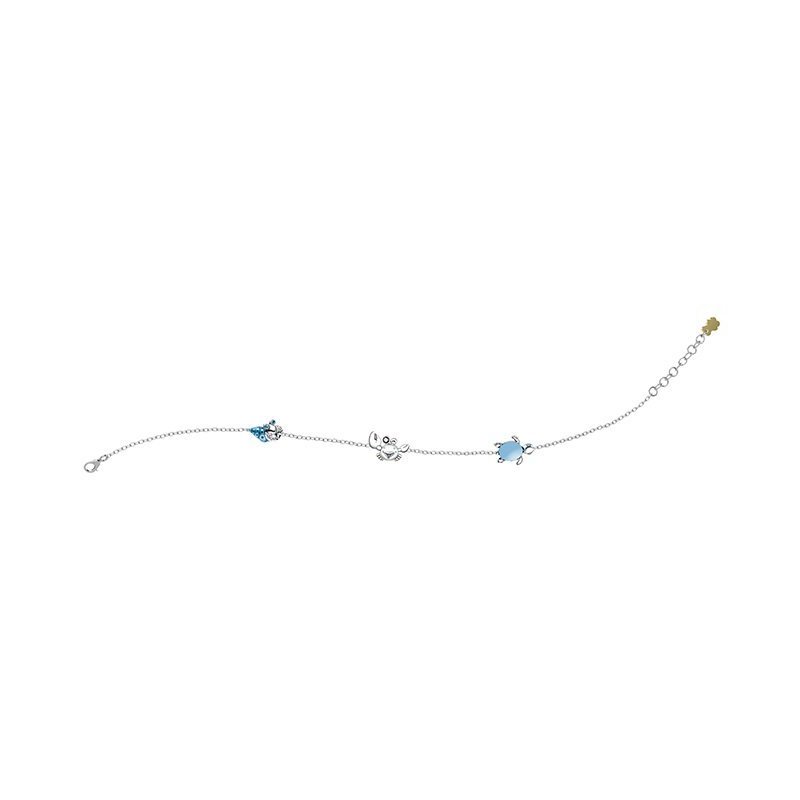 Nanan - Bracciale Mare Bambino - Argento 925 - Placcato Oro