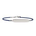 Nanan - Bracciale Daddy Love - Argento 925 - Blu