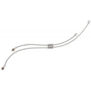 Nanan - Bracciale Divisibile Papà Bimbi - Argento 925 - Nero