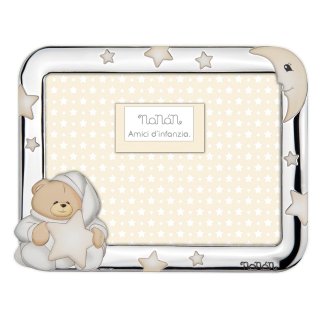 Nanan - Cornice Tato 130X90Mm - Argento - Design Raffinato