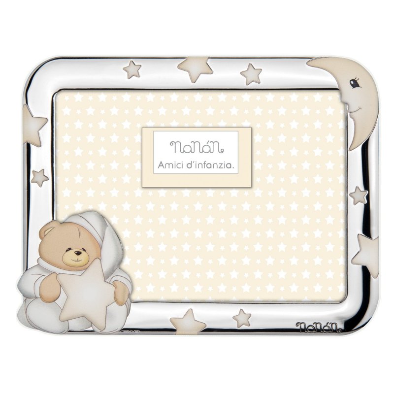 Nanan - Cornice Tato 130X90Mm - Argento - Design Raffinato