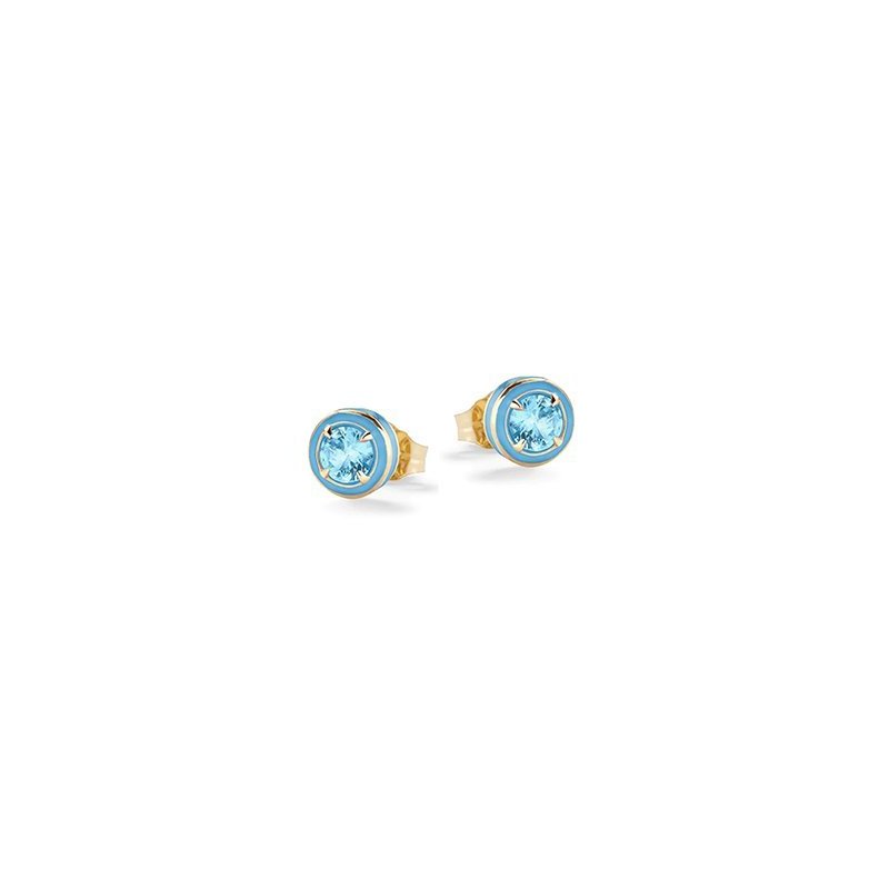 Nanan - Orecchini Pietra Brillante - Argento 925 - Bambini