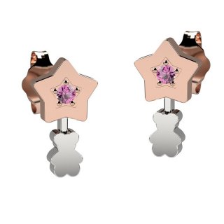 Nanan - Orecchini Stella - Argento 925 - Diamantino