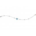 Nanan - Bracciale Con Cuore Turchese - Argento 925 - Donna