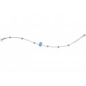 Nanan - Bracciale Orso Turchese - Argento 925 - Dettagli Smaltati