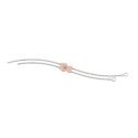 Nanan - Bracciale Mamma-Bimbo - Argento 925 - Orsetto Oro Rosa