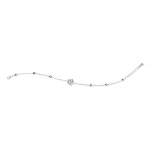 Nanan - Bracciale Argento 925 - Fiorellino - Perline