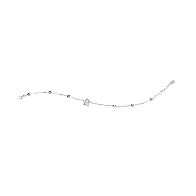 Nanan - Bracciale Stella Marina - Argento 925 - Perline