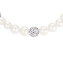 Luca Barra - Bracciale Donna - Perle Sintetiche - Cristalli Bianchi