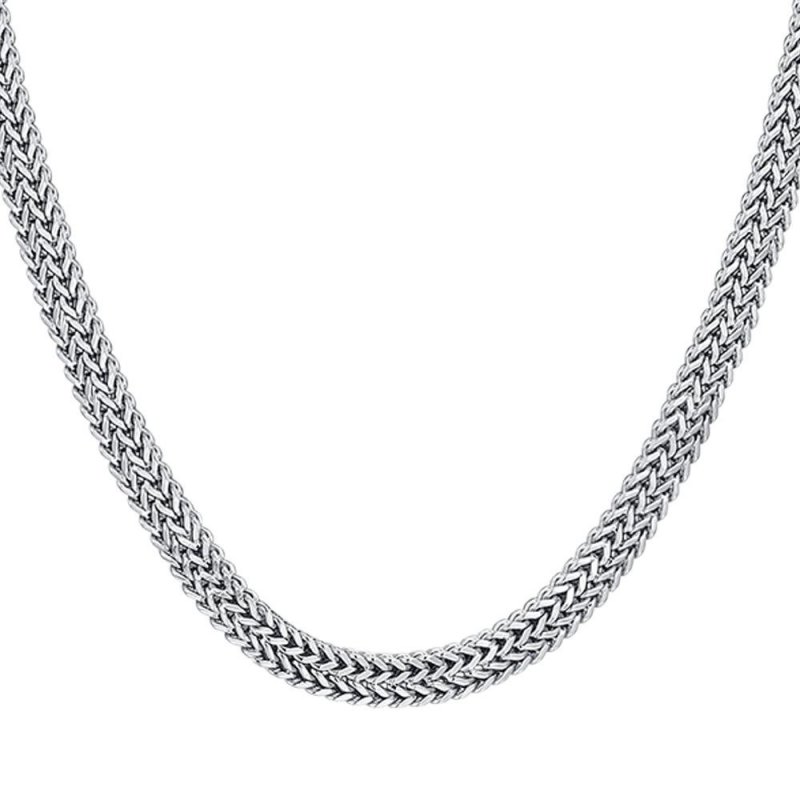 Luca Barra - Collana Uomo Acciaio - Elegante - Resistente