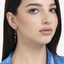 Luca Barra - Mono Orecchino Donna - Acciaio Ip Gold - Cristalli
