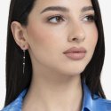 Luca Barra - Mono Orecchino Donna - Acciaio - Cristalli Multicolor