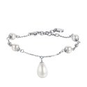 Luca Barra - Bracciale Donna - Acciaio - Perle Naturali