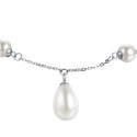 Luca Barra - Bracciale Donna - Acciaio - Perle Naturali