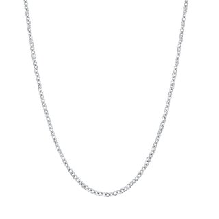 Luca Barra - Collana Donna Acciaio - Design Moderno - Charms