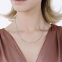 Luca Barra - Collana Donna Acciaio - Design Moderno - Charms