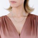 Luca Barra - Collana Donna Acciaio - Design Moderno - Charms