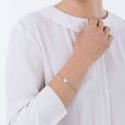 Luca Barra - Bracciale Donna - Acciaio - Cuoricino - Cristalli Bianchi