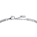 Luca Barra - Bracciale Donna Acciaio - Cristalli Bianchi - Cuore