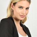 Luca Barra - Orecchini Donna Acciaio - Cristalli Multicolor