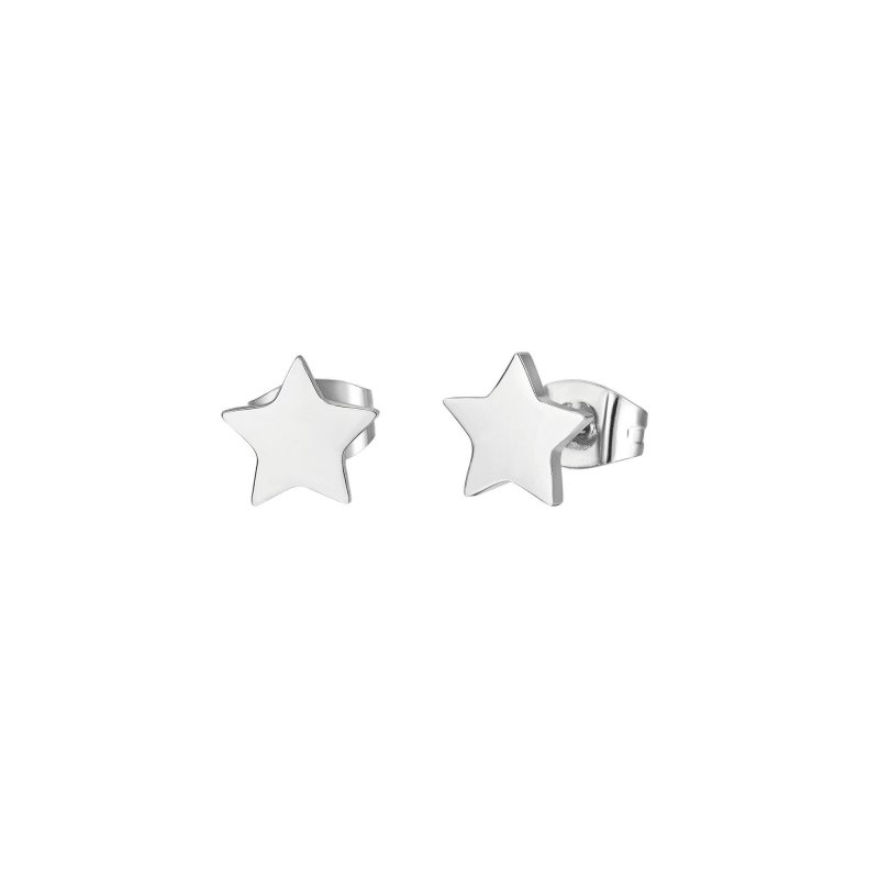 Luca Barra - Orecchini Donna Stelle - Acciaio - Design Moderno