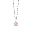 Luca Barra - Collana Bambina Fiore - Acciaio - Pendente