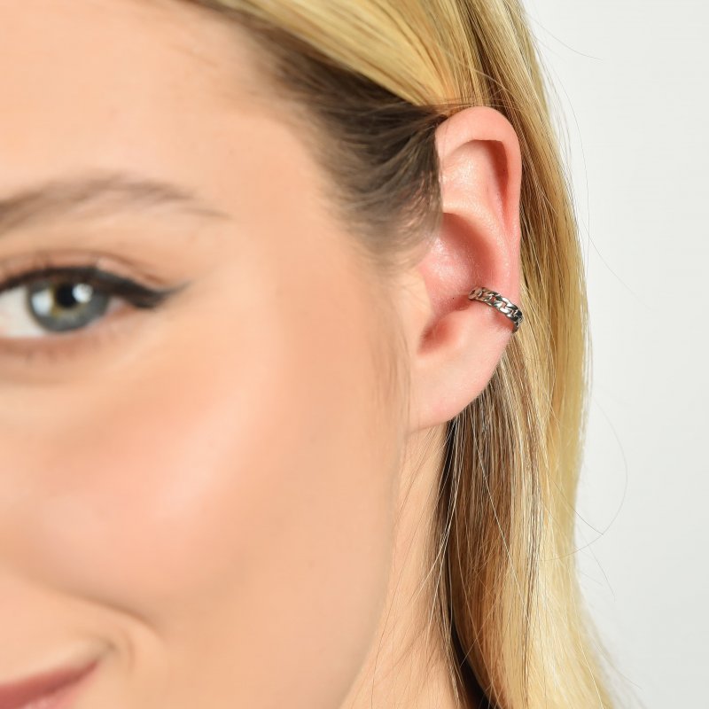 Luca Barra - Ear Cuff Donna - Acciaio - Diametro 12 Mm