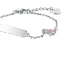 Luca Barra - Bracciale Bambina Unicorno - Acciaio - Regolabile