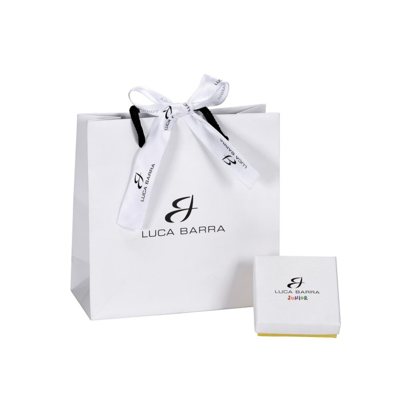 Luca Barra - Collana Bambina Farfalla - Acciaio - 38+3 Cm