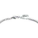 Luca Barra - Bracciale Tennis Bambina - Acciaio - Cristalli Rosa