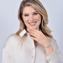 Luca Barra - Bracciale Donna - Acciaio - Perle Sintetiche