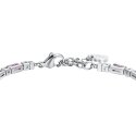 Luca Barra - Bracciale Tennis Donna - Acciaio - Zirconi Rosa