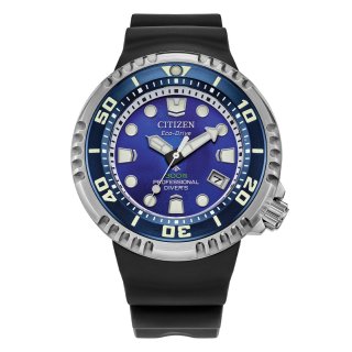 Citizen - Diver'S Eco Drive 300 Mt - Acciaio - Quadrante Blu