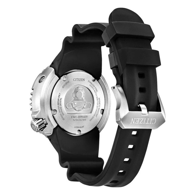 Citizen - Diver'S Eco Drive 300 Mt - Acciaio - Quadrante Blu