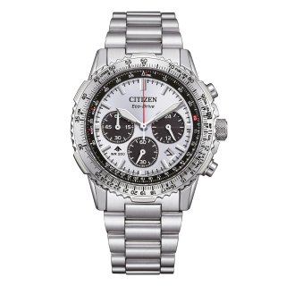 Citizen - Navihawk Cronografo - Acciaio - Quadrante Silver