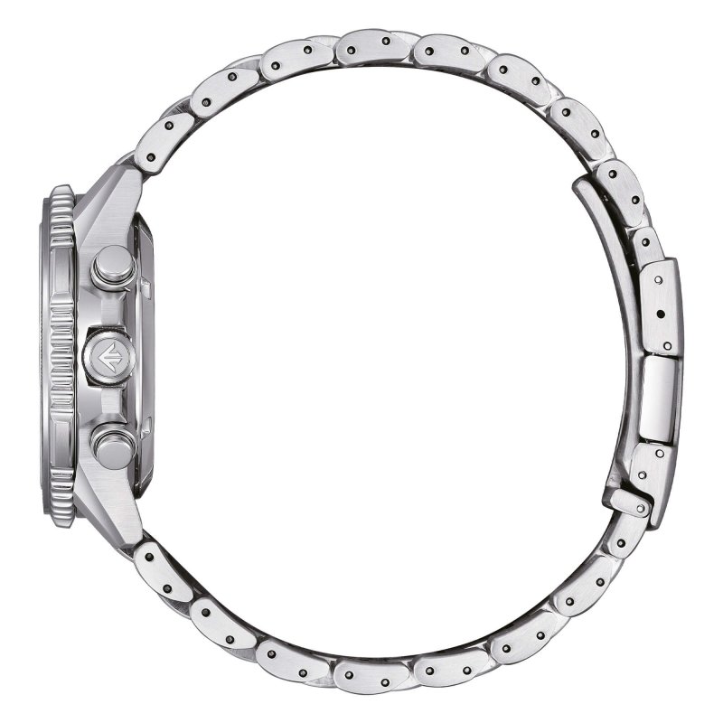 Citizen - Navihawk Cronografo - Acciaio - Quadrante Silver