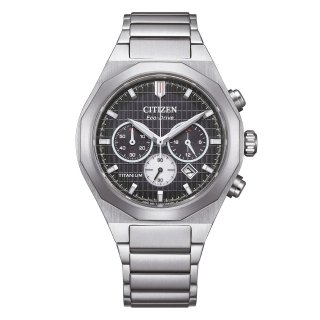 Citizen - Zenshin Senkei Crono - Super Titanio - Quadrante Nero