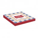 Easy Life - Set 4 Piatti Pizza Pasta & Pizza Lovers - Porcellana - Colorati