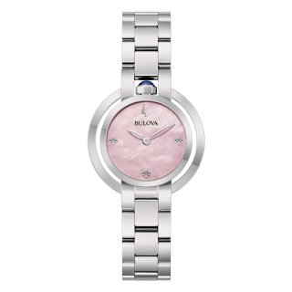 Bulova - Rubaiyat Donna - Acciaio - Quadrante Madreperla Rosa
