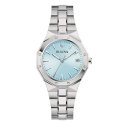 Bulova - Octagon Lady - Donna - Quadrante Ice Blue - Acciaio
