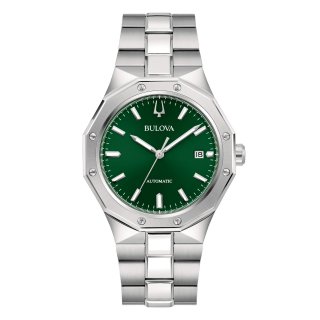Bulova - Octagon Automatic - Acciaio - Quadrante Nero