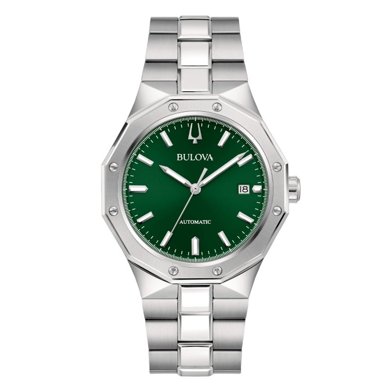 Bulova - Octagon Automatic - Acciaio - Quadrante Nero
