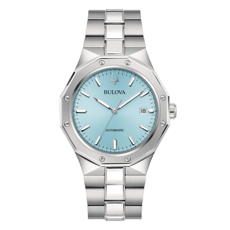 Bulova - Octagon Automatic - Acciaio - Quadrante Ice Blue