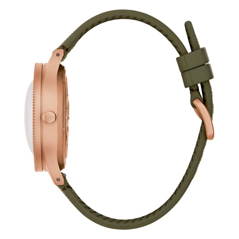 Bulova - Mil-Ships Bronze 150 Ann. Sp. Ed. - Bronzo - Nylon Verde